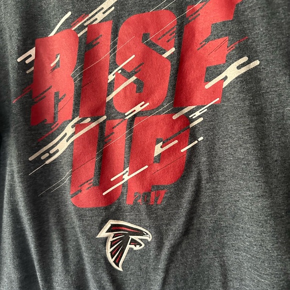 ATLANTA FALCONS RISE UP 2017 T-SHIRT ADULT XL - Picture 3 of 6